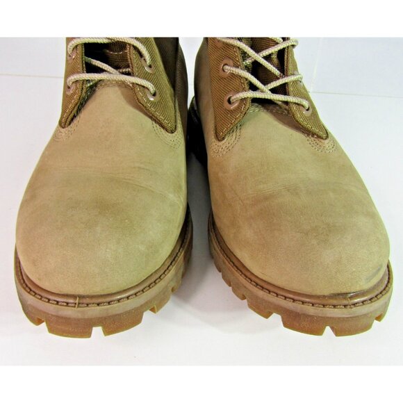 Men’s Timberland Earthkeepers Tan Roll Top Nubuck Leather Boots US Size 9 - Picture 5 of 11